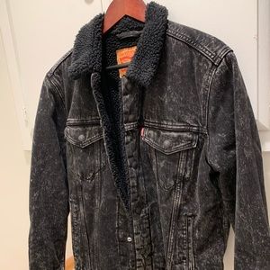 Levis Sherpa Denim Jacket
